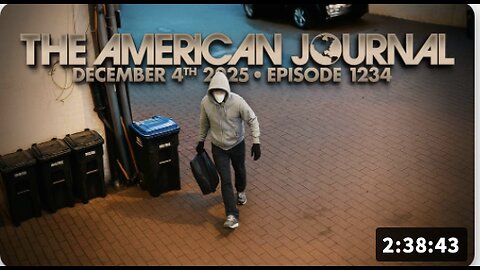 12 4 25 AMERICAN JOURNAL FBI Arrests J6 Pipe Bomb Suspect, Deep State Going After Hegseth