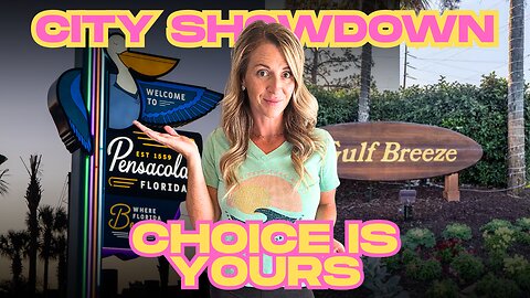 Pensacola vs Gulf Breeze Florida: Which City Fits YOUR Lifestyle?