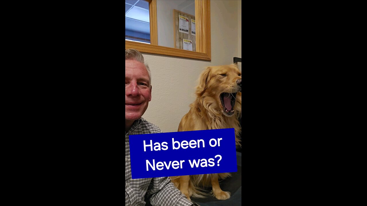 Has been or Never was. Who do you want to be?
