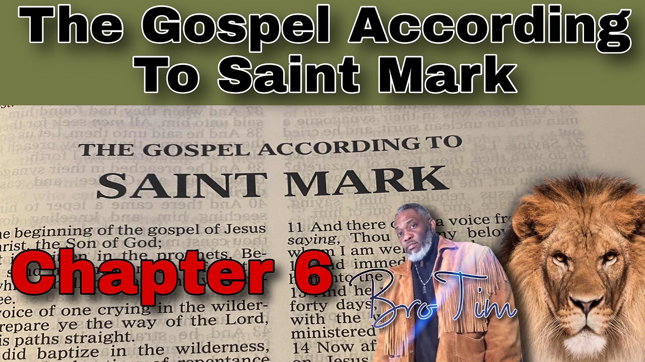 The Gospel Of Mark: Chapter 6