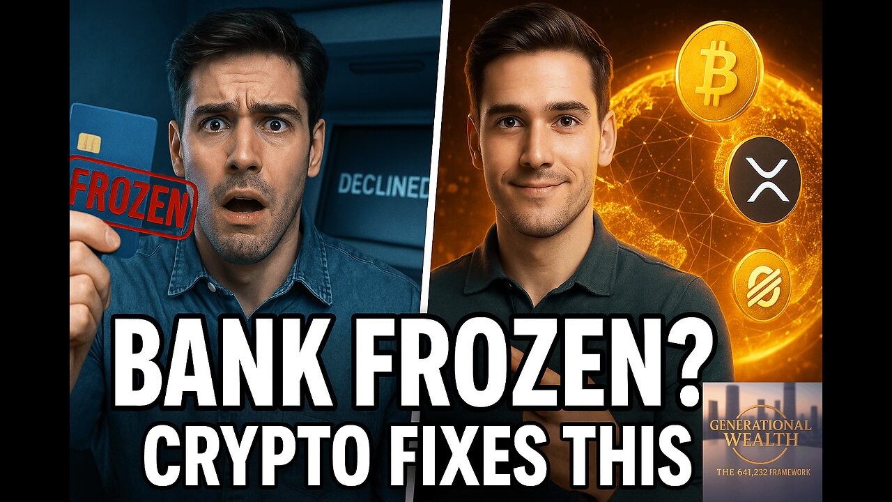 Bank Accounts Frozen? Crypto Explained For Beginners (Build Generational Wealth)