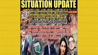 SITUATION UPDATE 6/12/25 - Plan Nationwide Terror Attacks In 1,500 US Cities To Trigger A Civil War Blamed On Trump