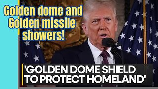 Trump's Golden Dome to protect from Golden Showers! (of missiles!)