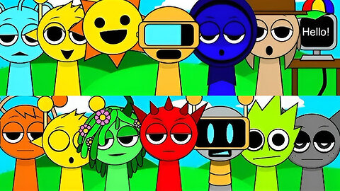 INCREDIBOX SPRUNKI ALL PHASES - NEW CHARACTERS - 22 #sprunki
