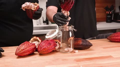 I Made Chocolate from Cacao Pod