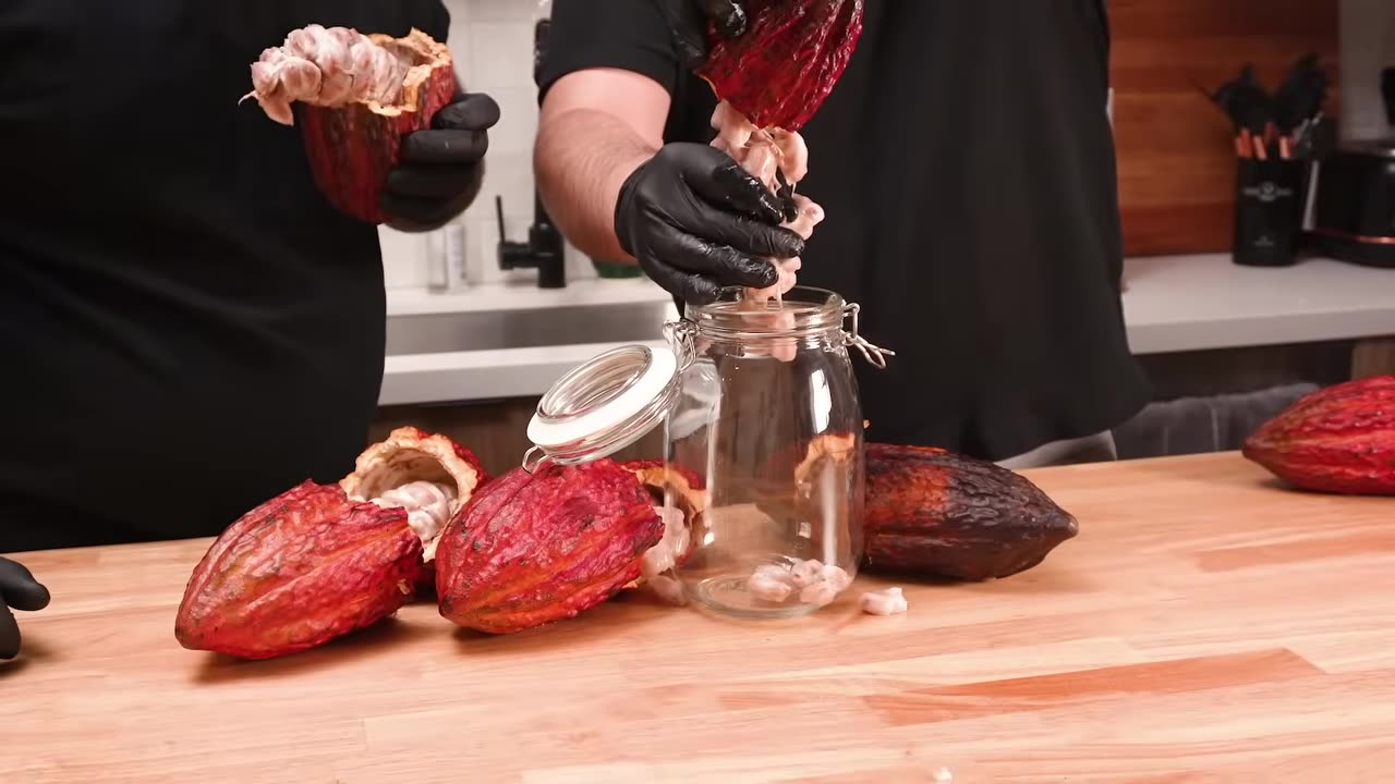 I Made Chocolate from Cacao Pod