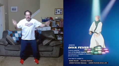 FFG Dance Fortnite Emotes Diva Fever