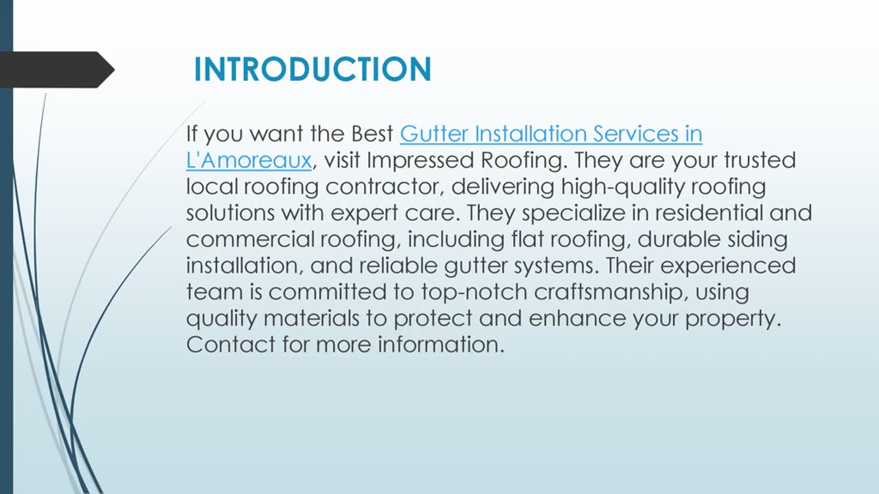 Best Gutter Installation Services in L'Amoreaux