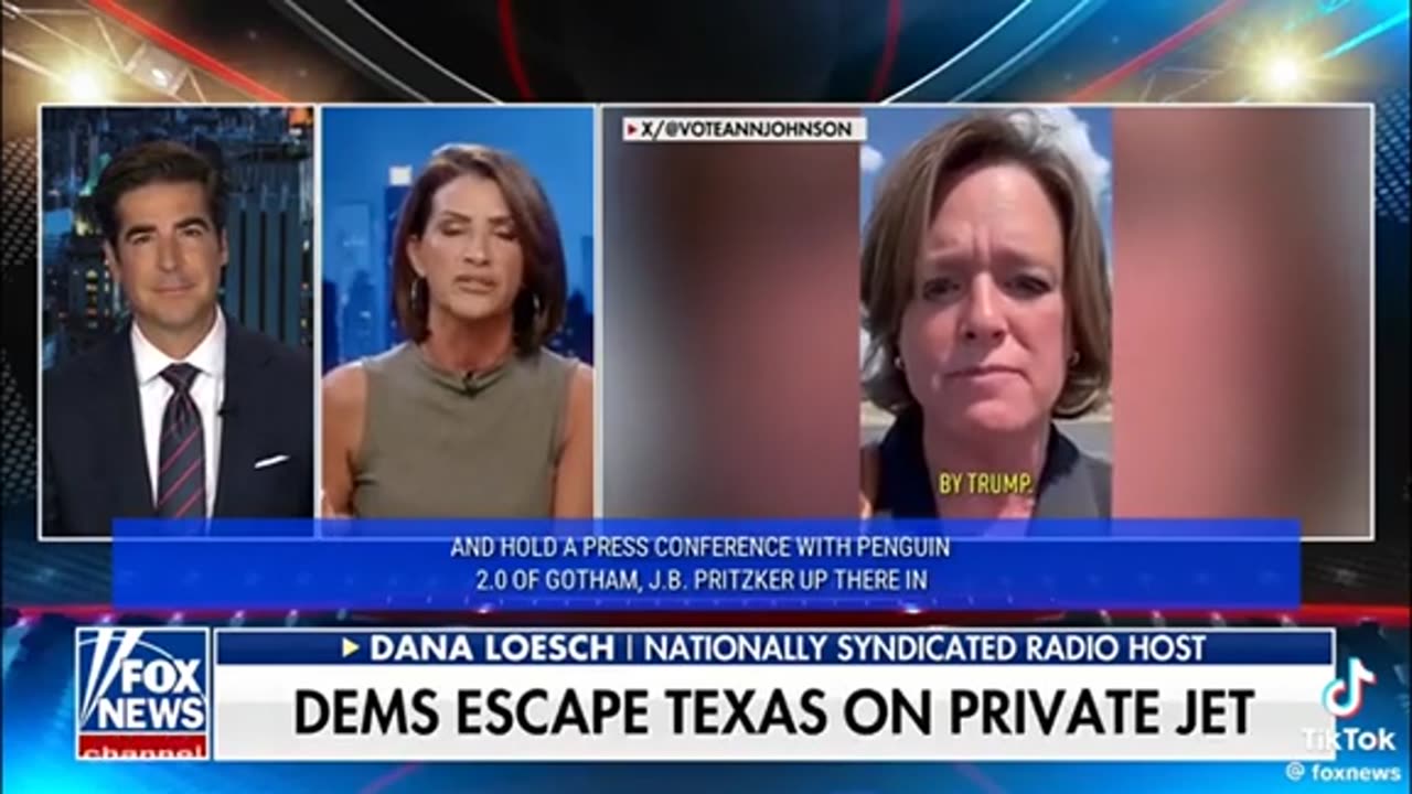 Dems flee Texas ..