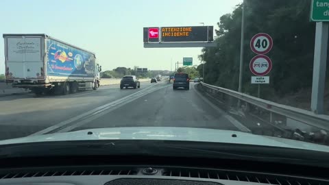 POV Driving in Sicily Italy – From Tremestieri Etneo to Catania – August 27, 2025