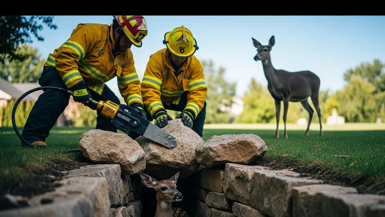 Rescuing Animals in Need Deer, Bear More!