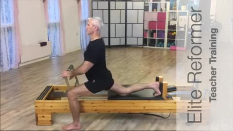 Reformer Teacher Training Lunges on the Reformer