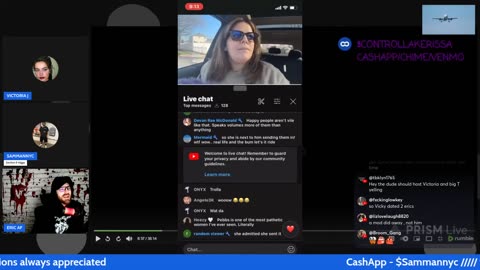 12/05/25 Sammannyc VOD: "Yuuurrrr war ???? Where ???? Let’s go $2tts $3media"