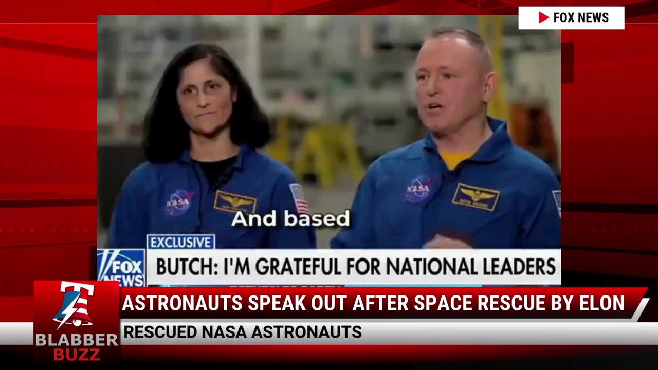 Astronauts Speak Out After Space Rescue By Elon