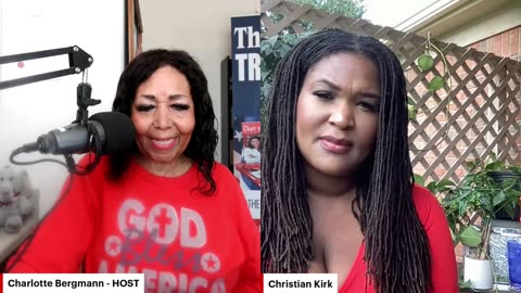POLITICAL TALK WITH CHARLOTTE - INTERVIEWS CHRISTIAN KIRK - former CBS Anchor