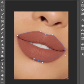 How To Apply Realistic Lipstick Photoshop Tutorial