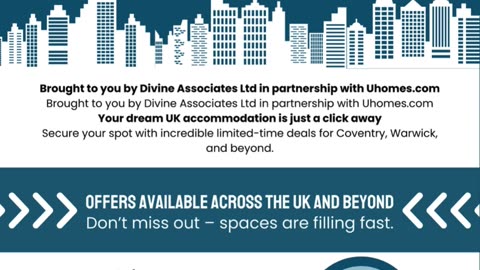 🏠 UK Housing 2025: £600 Off + Free Bus Pass! Book via Divine Associates Ltd