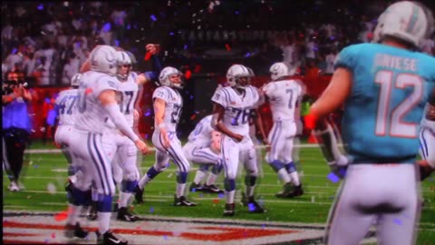Madden: Indianapolis Colts vs Miami Dolphins (Super Bowl)