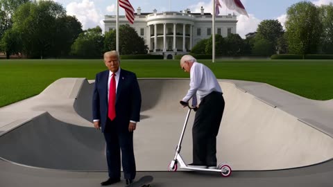 Skateboard Park installed at 1600 Pennsylvania Avenue - Trump Skates AI