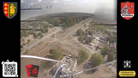 🛸🚂 Ukraine Russia War | Ronin Operators Strike Train with FPV Drones | RCF