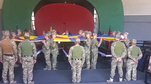 🕊️💔 Ukraine Russia War | Farewell Honors for Fallen Colombian Soldiers in Ukraine | RCF