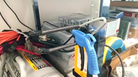 Air Compressor Gun Support