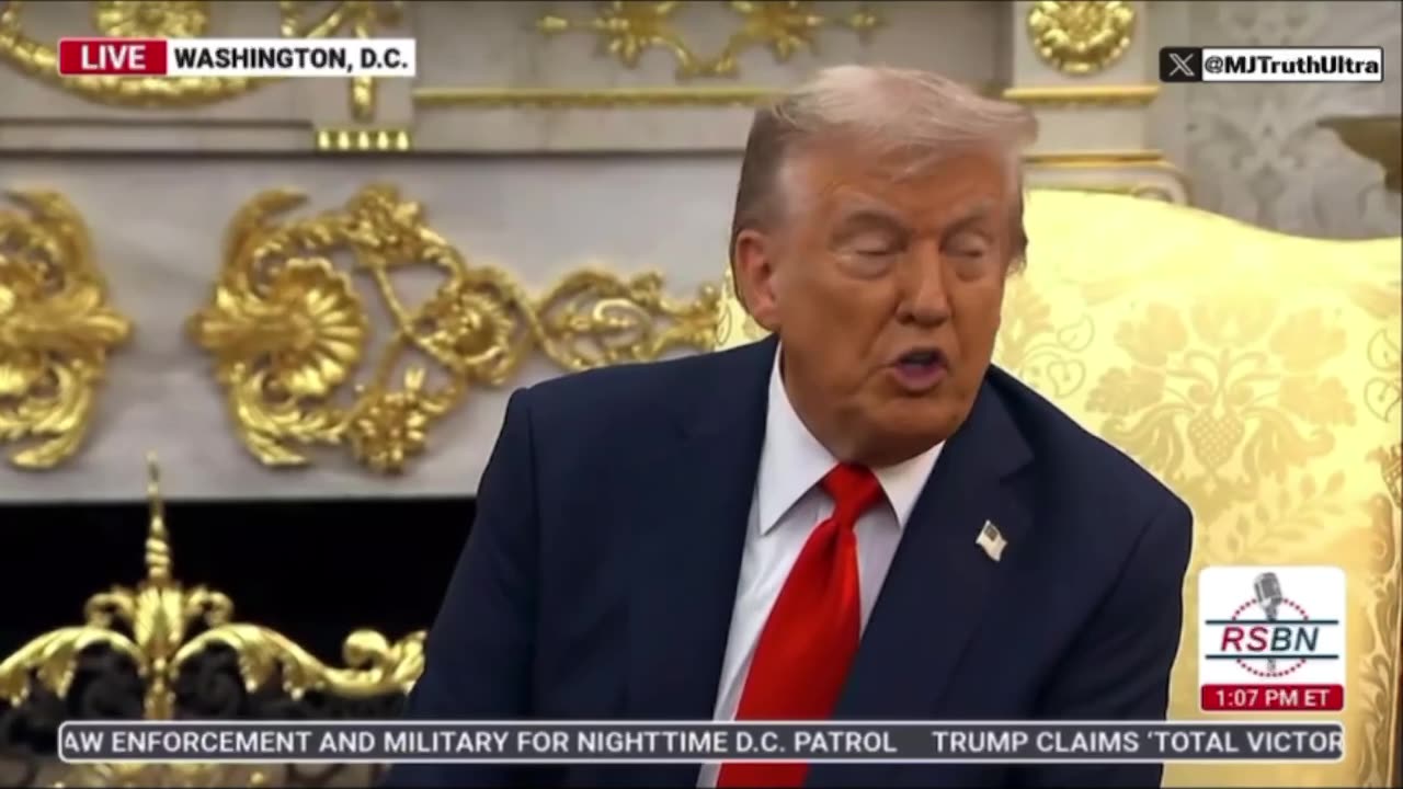 Wow! President Trump says he’s working to denuclearize China and Russia
