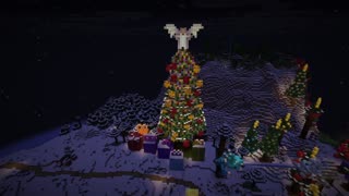 Minecraft Christmas Tree Ambiance