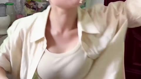 Funny moments with noodles eating woman 😂😂😂😂😂