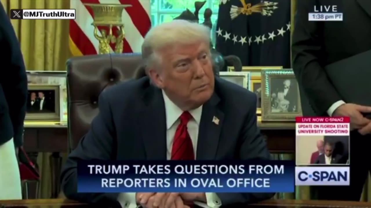 "I WILL ALWAYS PROTECT 2ND amendment" -#Trump AFTER Reporter asks President if he’s going to violate 2nd in response to #ff #FSU #SHOOTING #FLORIDA #FLORIDASTATE
