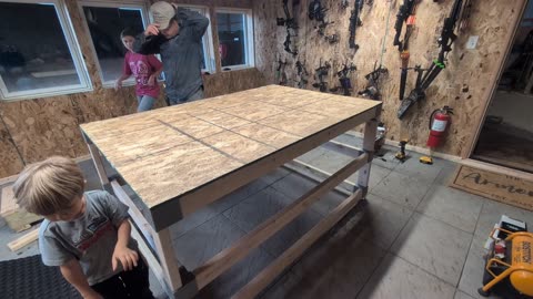 Archery Rifle DIY WORKbench for the Armory #archery #shop
