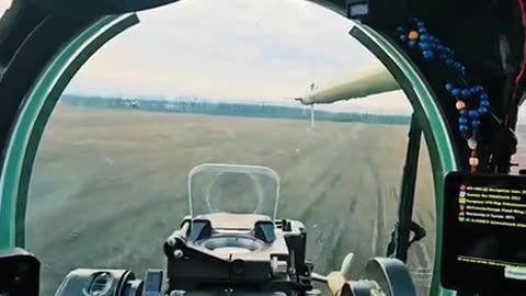 Incredible Footage from a Ukrainian Attack Helicopter Group