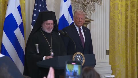 🚨🔥Archbishop Elpidophoros of America: "Allow me to offer the congratulations..