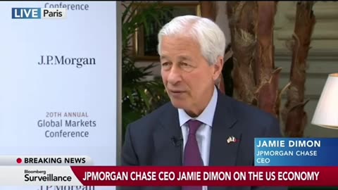 Chase CEO: Recession Possible But Not Certain