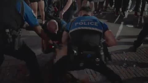 Taken Down By Police During A Fight! 3-12-2023