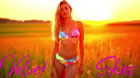 Electronic Music. Song Velvet Skies.