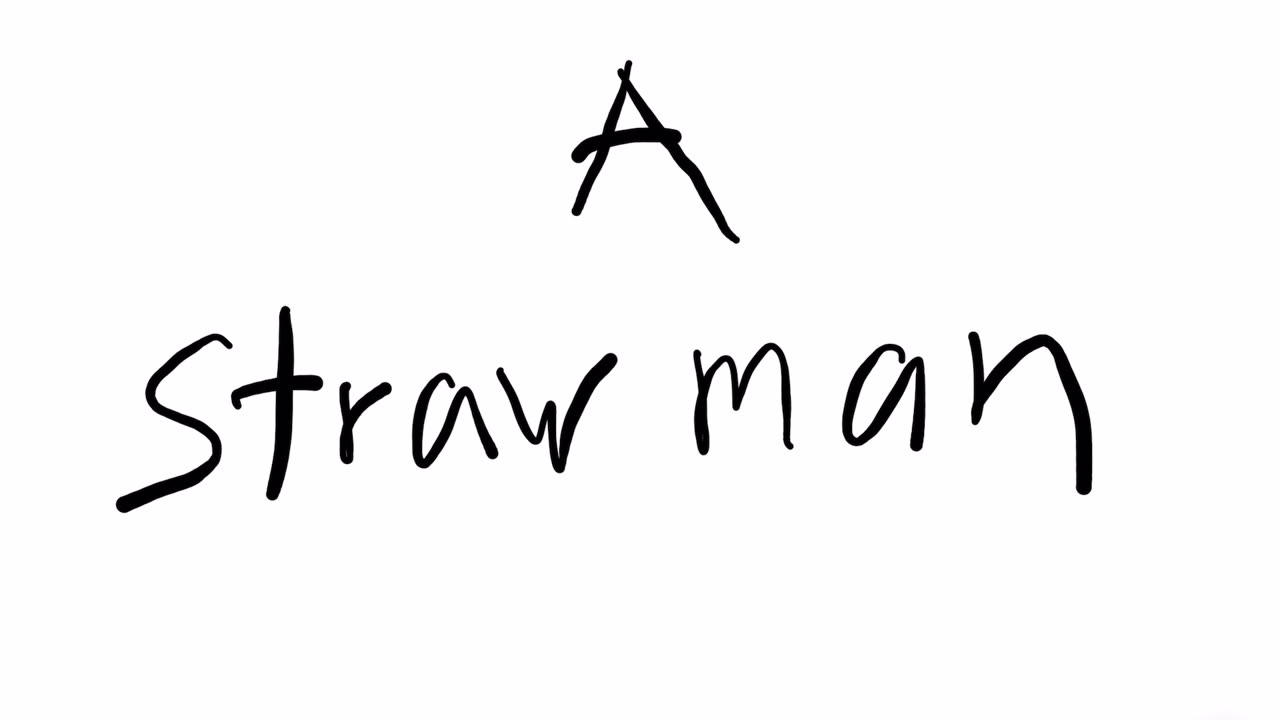 A straw man presented by Barry Awe’s letter