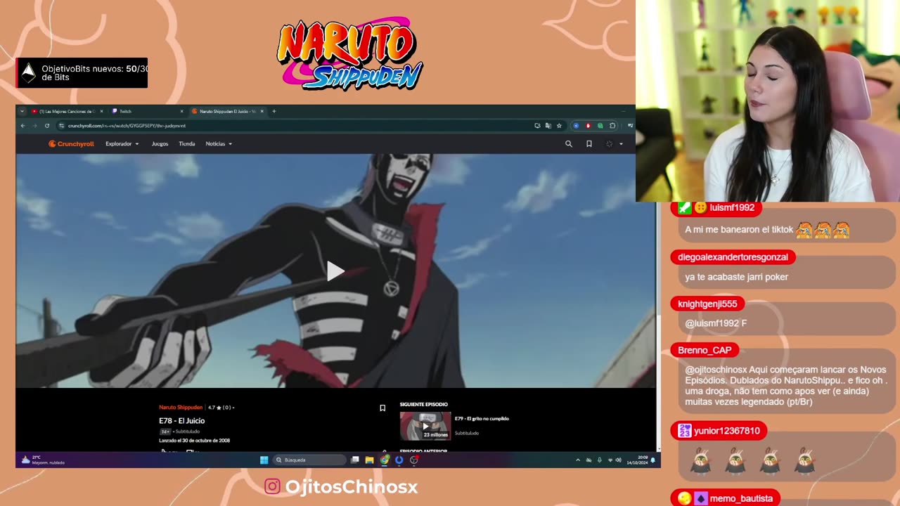 REACCIÓN A NARUT0 SHIPPUDEN CAP 78-82 Part 1