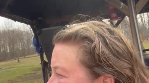 Dog Crashes Grammy's Hot Tub Soak