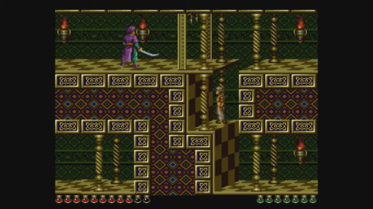 Prince Of Persia (SNES) Walkthrough - Level 13