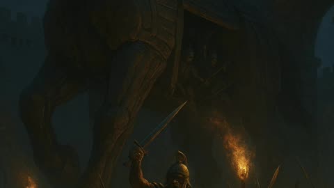 Odysseus and the Trojan Horse