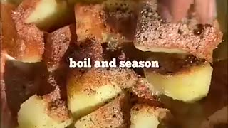 Breaking: GARLIC BUTTER POTATO POPS #recipe #recipes #food #potato #potatoes #ga