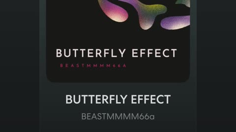 BUTTERFLY EFFECT (Official Audio)