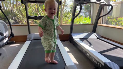 Kids and French Bulldog Enjoy Gym Fun on Rumble