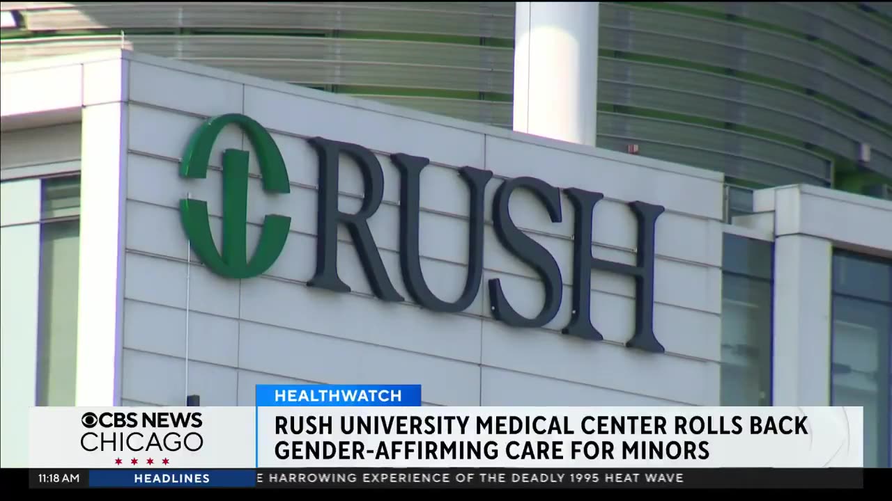 Rush University Medical Center in Chicago CANCELS Transgender Hormonal Treatments for Minors