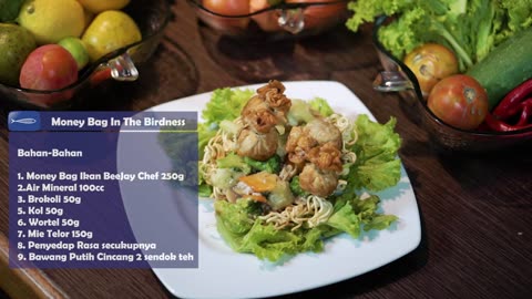 crispy fish money bags