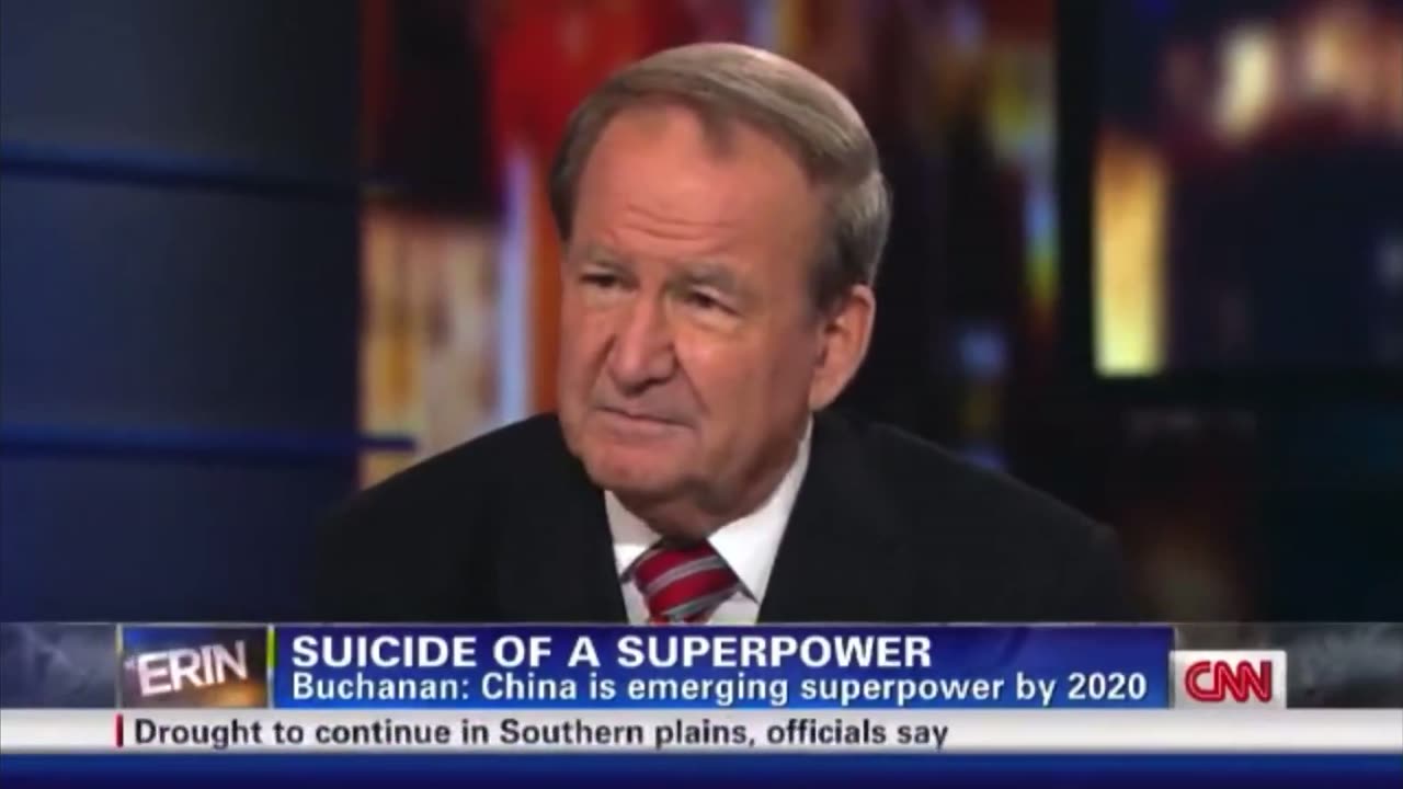 Buchanan's prediction 13 years ago on CNN about 2025...