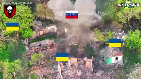 Ukraine drone swarm ANNIHILATES Russian column