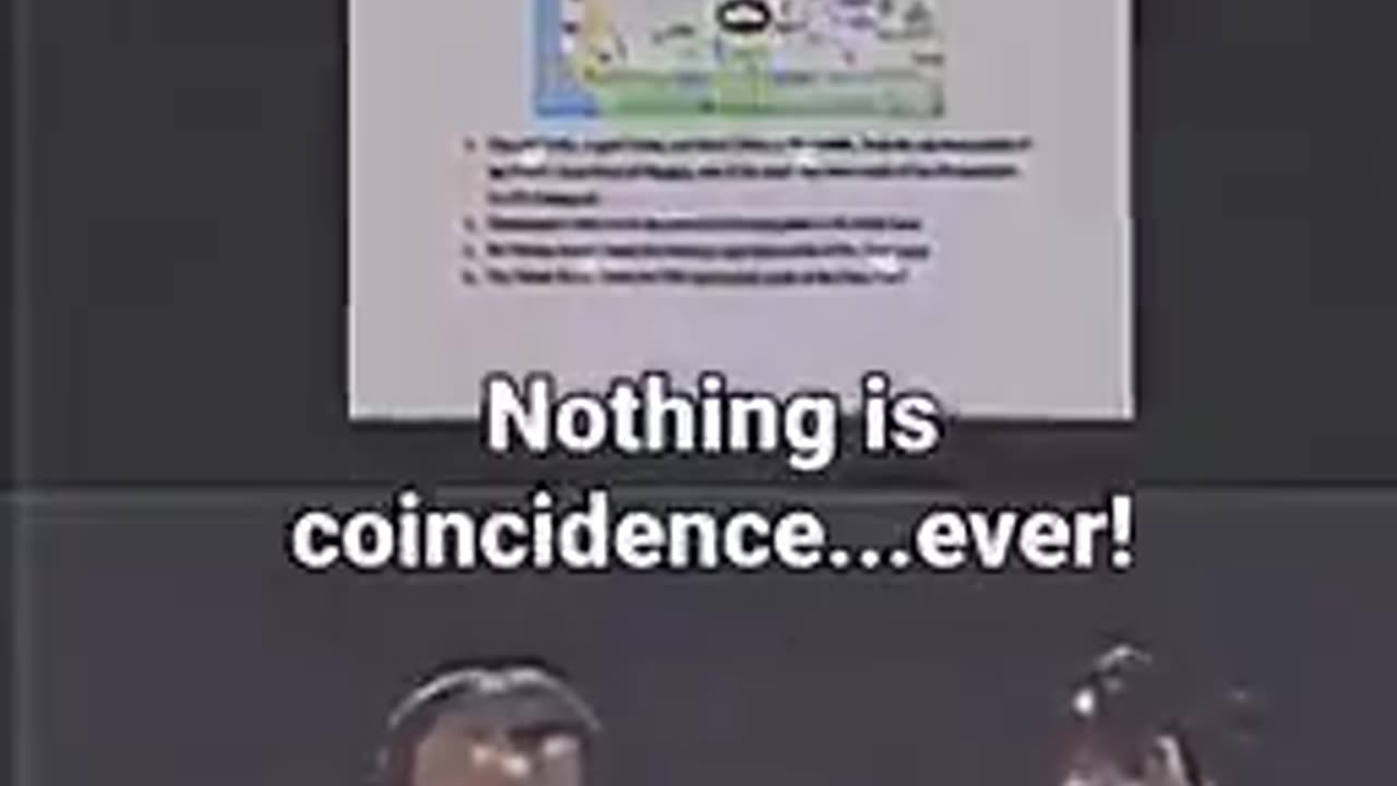 Nothing happens by chance