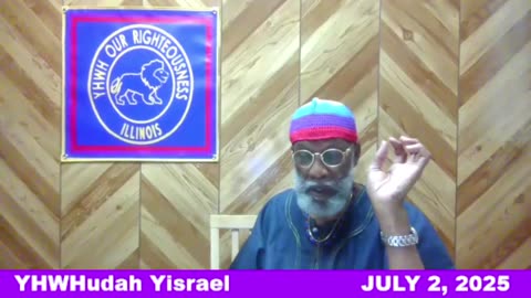 Sabbath with YHWH OUR RIGHTEOUSNESS Chicago [Saturday, July 12, 2025] 10:00 a.m. Central/11:00 a.m. Eastern (Jews are Edomites, descendants of Esau. Jews are not Yisraelites)